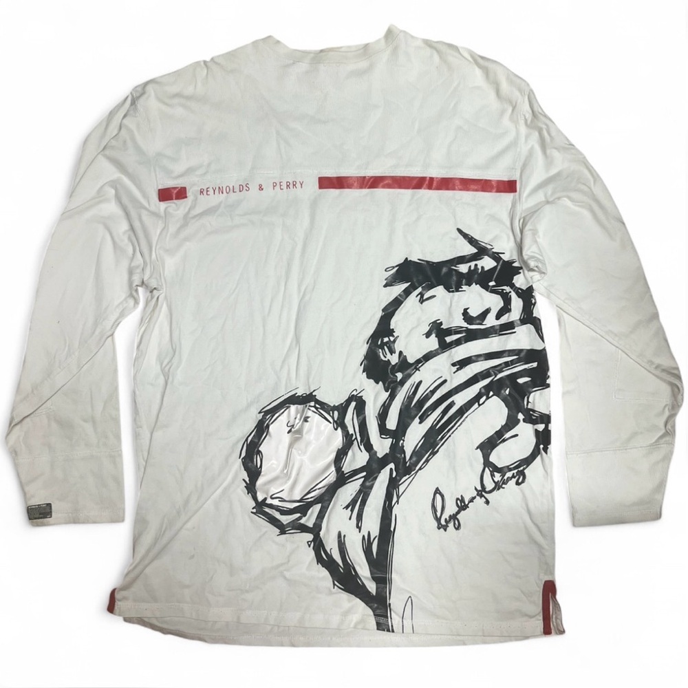VTG 90s Reynolds & Perry RP55 Hip Hop Streetwear Graphic Long Sleeve Shirt XXL